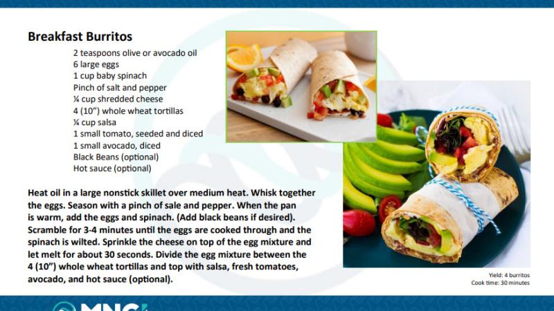 Breakfast Burrito Recipe
